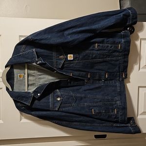 Mens 2xl Carhartt denim jacket